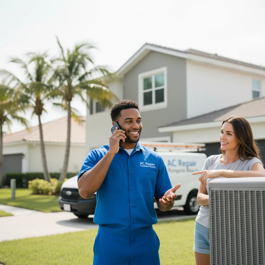 AC Repair Pompano Beach customer support in Springfield Gardens